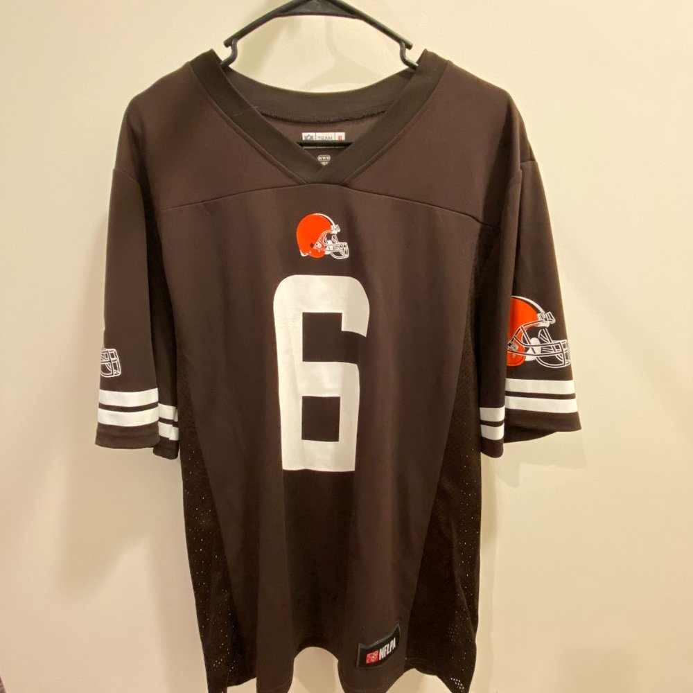 Cleveland Browns Baker Mayfield Screen Printed Jersey